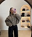 The Mocha Crush Brown Mix Jacket