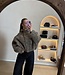 The Mocha Crush Brown Mix Jacket