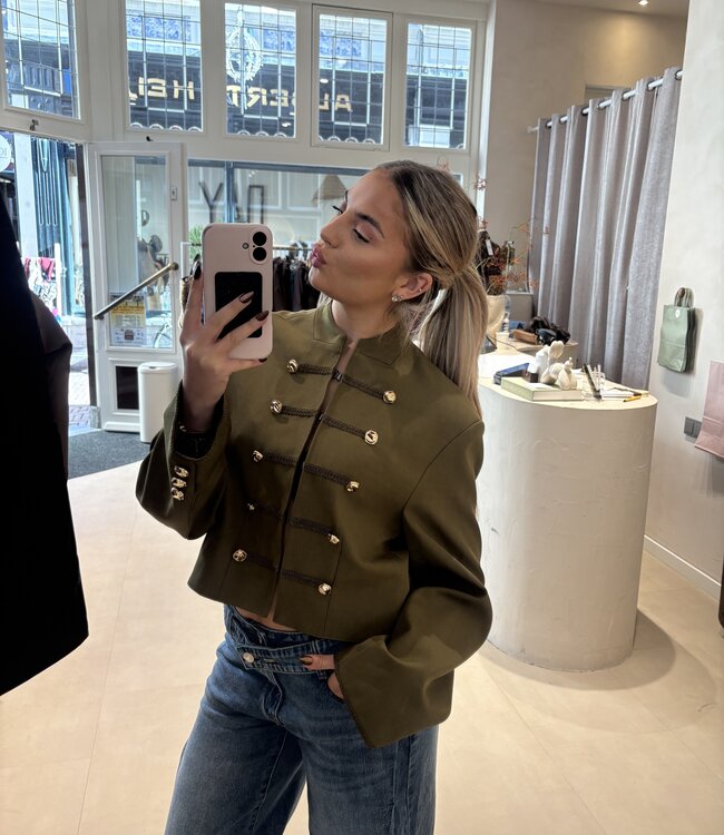 The Estelle Olive Jacket