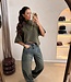 The Mae Knit Mossy Green
