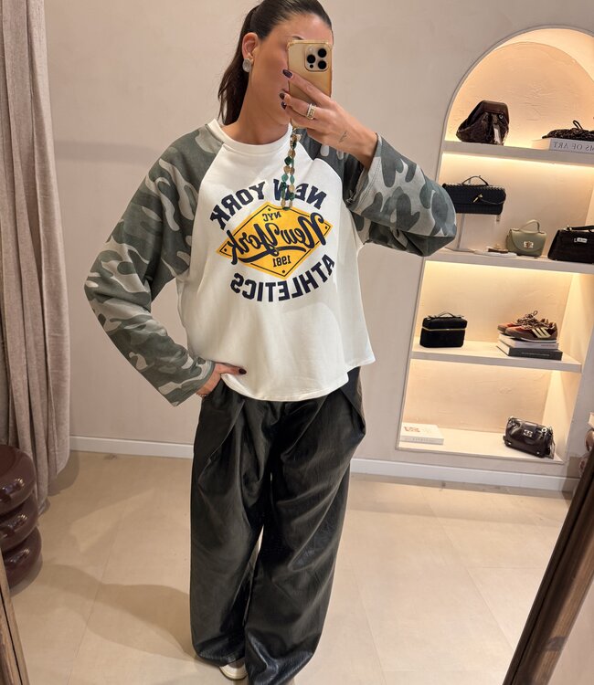 Camo Shirt New York Navy