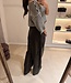 The Noa Faux Leather Pants Brown