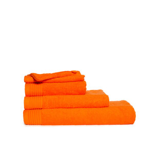 Klassieke Handdoek Oranje - 50 x 100 cm