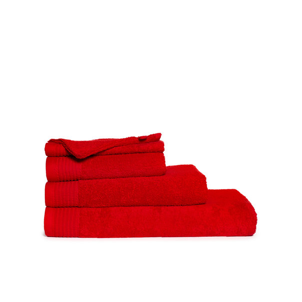 One Towelling Klassieke Handdoek Rood - 50 x 100 cm