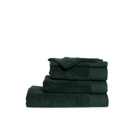 Luxe Handdoek Donker Groen - 50 x 100 cm