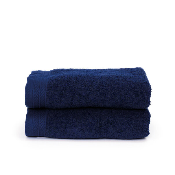 One Towelling Organische Handdoek Marineblauw - 50 x 100 cm