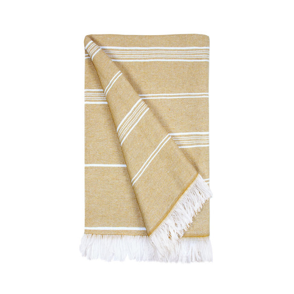 One Towelling Hamamdoek Gerecycled Beige - 100 x 180 cm