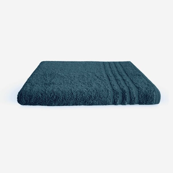 Byrklund BYRKLUND Badlaken Bath Basics Donker Blauw - 70x140 cm