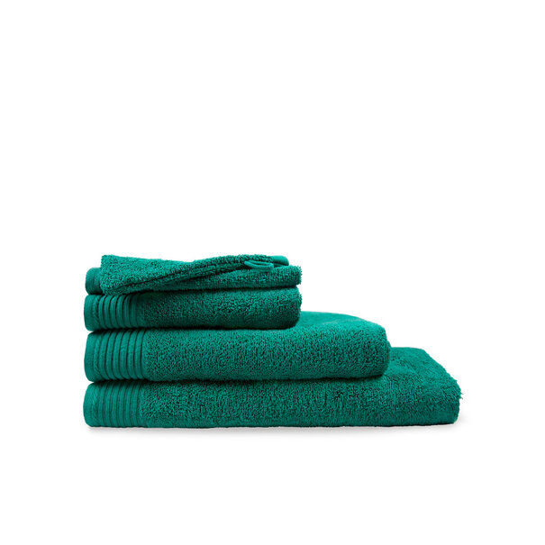 One Towelling Handdoeken Hoge Kwaliteit Smaragdgroen