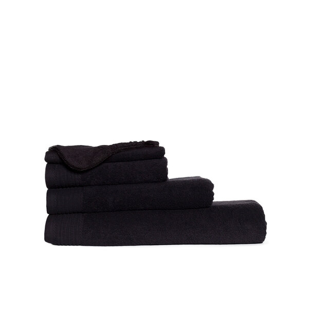 One Towelling Handdoeken Hoge Kwaliteit Zwart