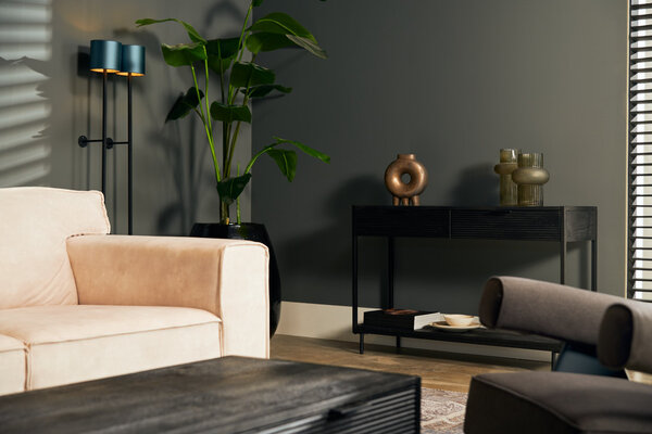 MIRA Pristina Haltafel Zwart 120x76x35cm