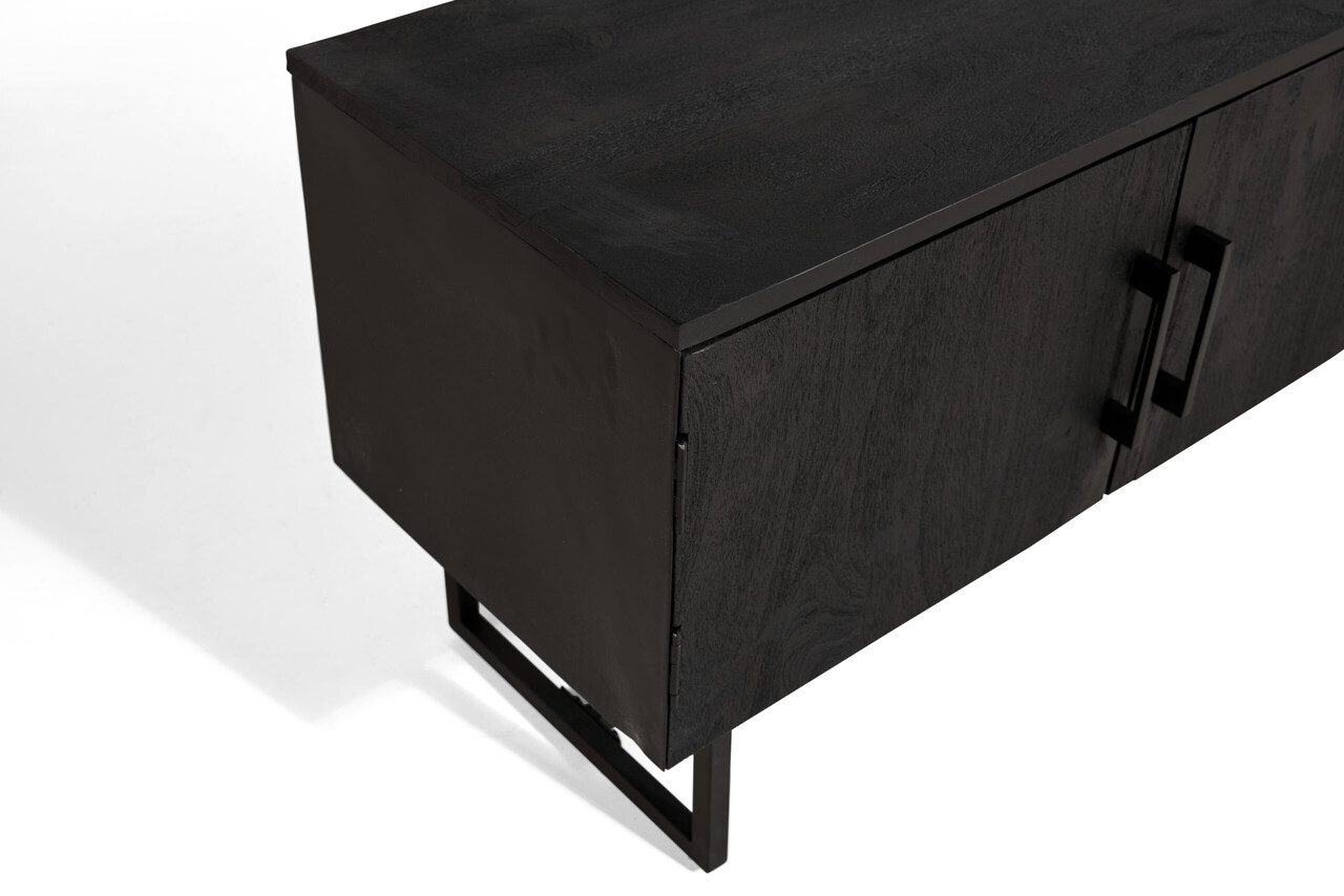 MIRA Liam Dressoir Zwart 180cm MIRA Liam Dressoir Zwart 180cm