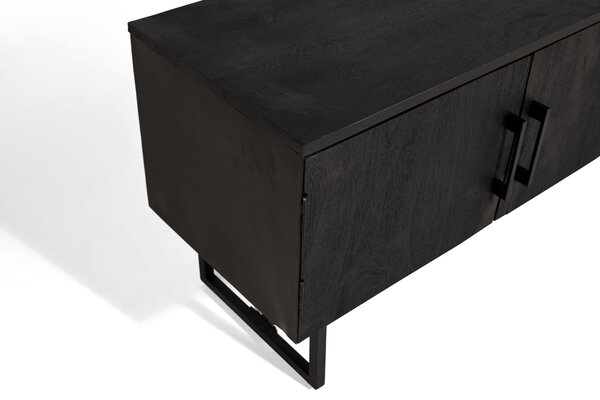 MIRA Liam Dressoir Zwart 180cm MIRA Liam Dressoir Zwart 180cm