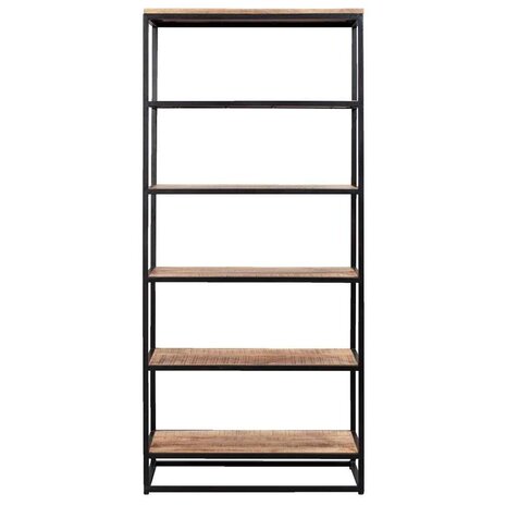 MIRA Bali Boekenkast Naturel 80x180x40cm MIRA Bali Boekenkast Naturel 80x180x40cm