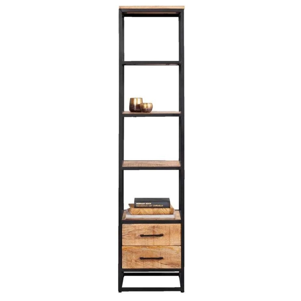 MIRA Bali Wandkast Naturel 180x40x40cm