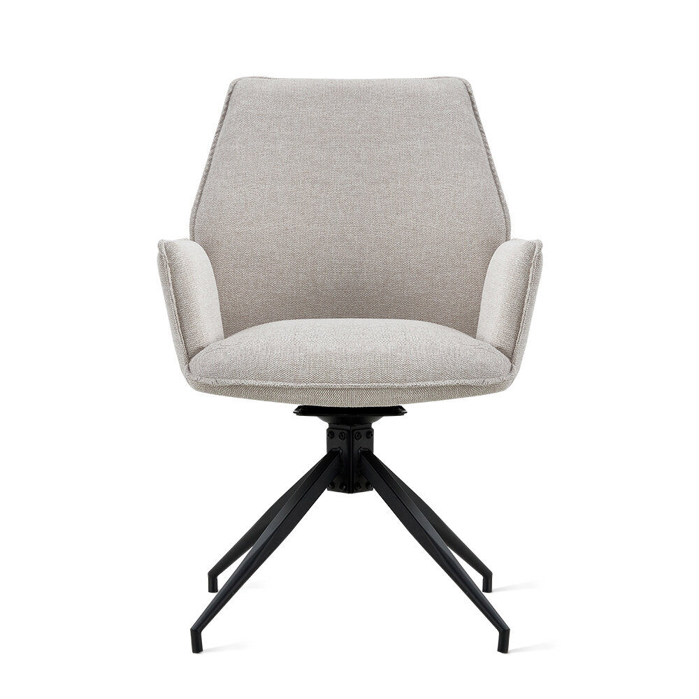 MIRA Eetkamerstoel Jill Linnen Beige MIRA Eetkamerstoel Jill Linnen Beige
