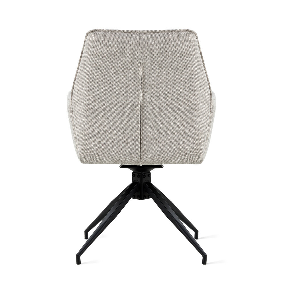MIRA Eetkamerstoel Jill Linnen Beige MIRA Eetkamerstoel Jill Linnen Beige