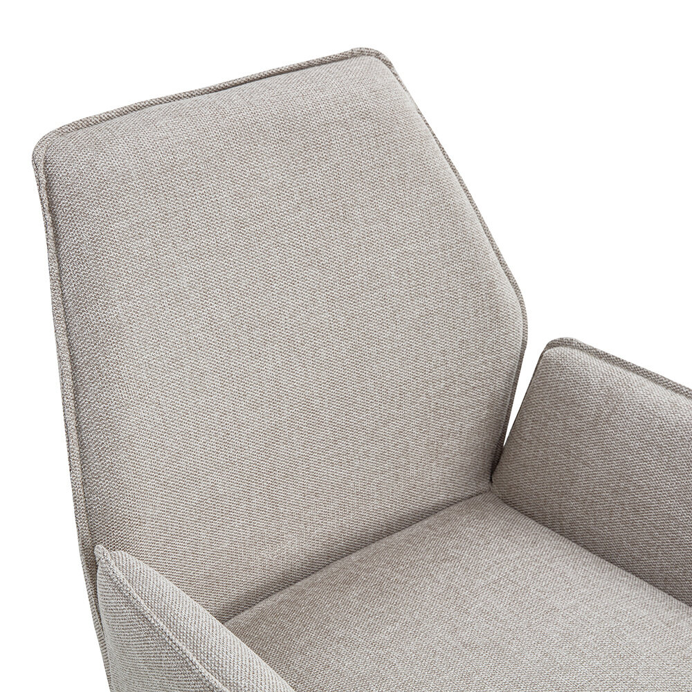 MIRA Eetkamerstoel Jill Linnen Beige MIRA Eetkamerstoel Jill Linnen Beige