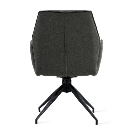 MIRA Eetkamerstoel Jill Linnen Antraciet MIRA Eetkamerstoel Jill Linnen Antraciet