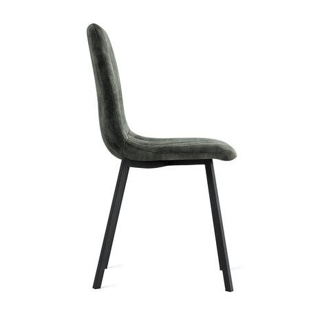 MIRA Eetkamerstoel Minsk Velvet Groen MIRA Eetkamerstoel Minsk Velvet Groen
