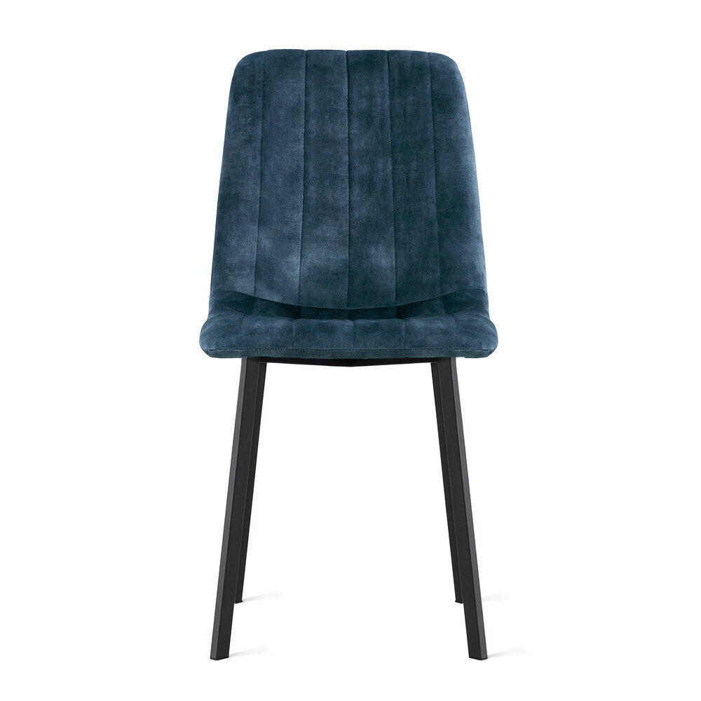 MIRA Eetkamerstoel Minsk Velvet Petrol