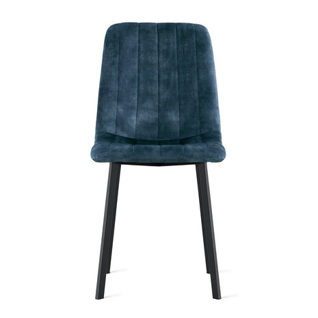 MIRA Eetkamerstoel Minsk Velvet Petrol