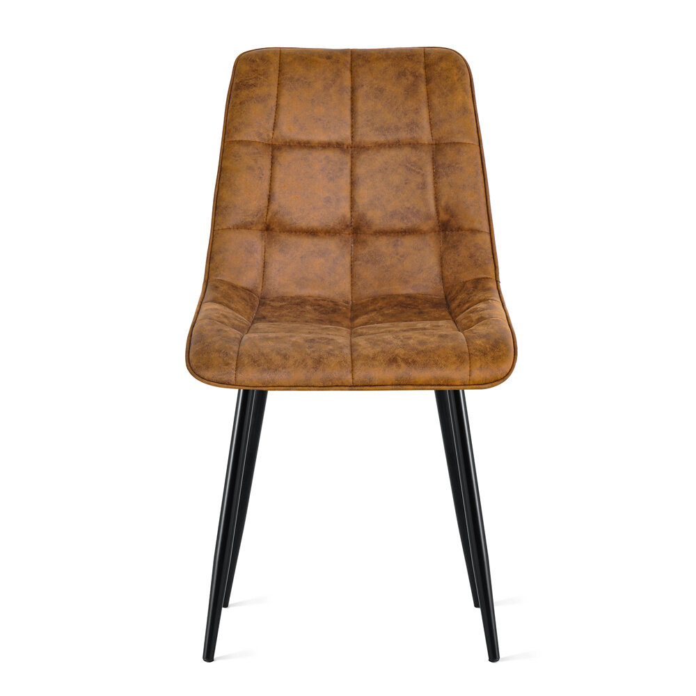 MIRA Eetkamerstoel Thimphu Microleder Cognac MIRA Eetkamerstoel Thimphu Microleder Cognac