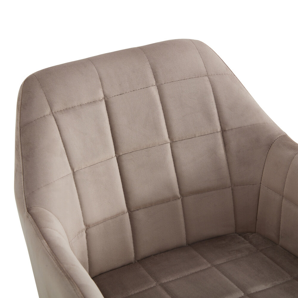 MIRA Eetkamerstoel Praia Velvet Kiezelgrijs MIRA Eetkamerstoel Praia Velvet Kiezelgrijs