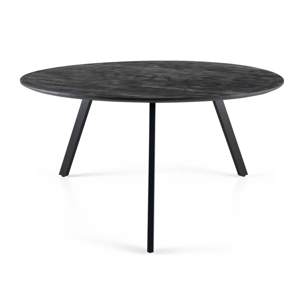 MIRA Eettafel Jake - Ø120 cm - Zwart MIRA Eettafel Jake - Ø120 cm - Zwart