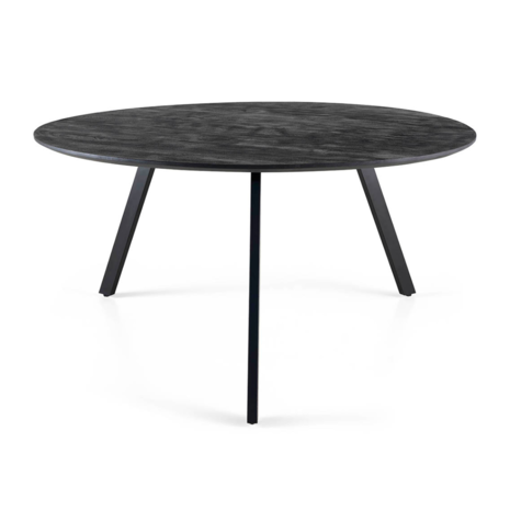 MIRA Eettafel Jake - Ø120 cm - Zwart MIRA Eettafel Jake - Ø120 cm - Zwart