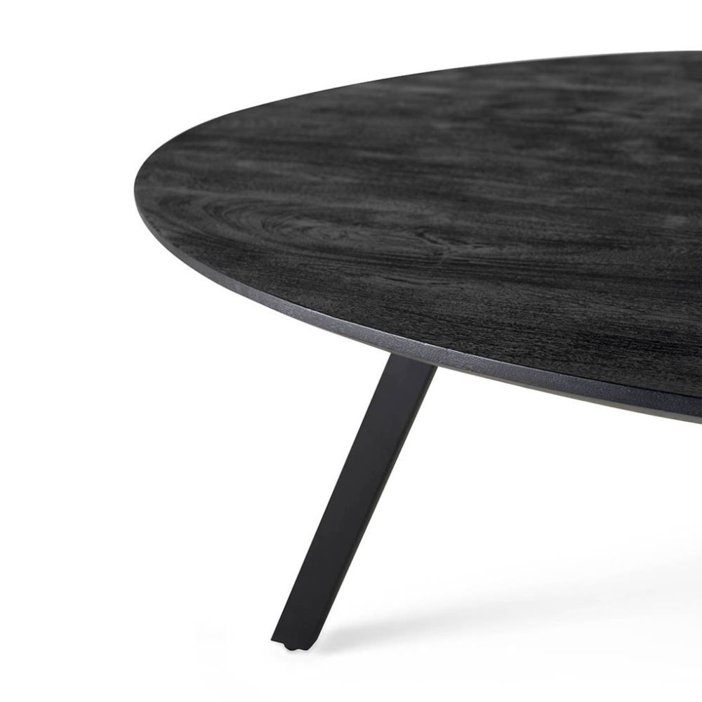 MIRA Eettafel Jake - Ø120 cm - Zwart MIRA Eettafel Jake - Ø120 cm - Zwart