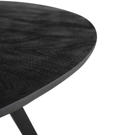 MIRA Eettafel Jake - Ø120 cm - Zwart MIRA Eettafel Jake - Ø120 cm - Zwart