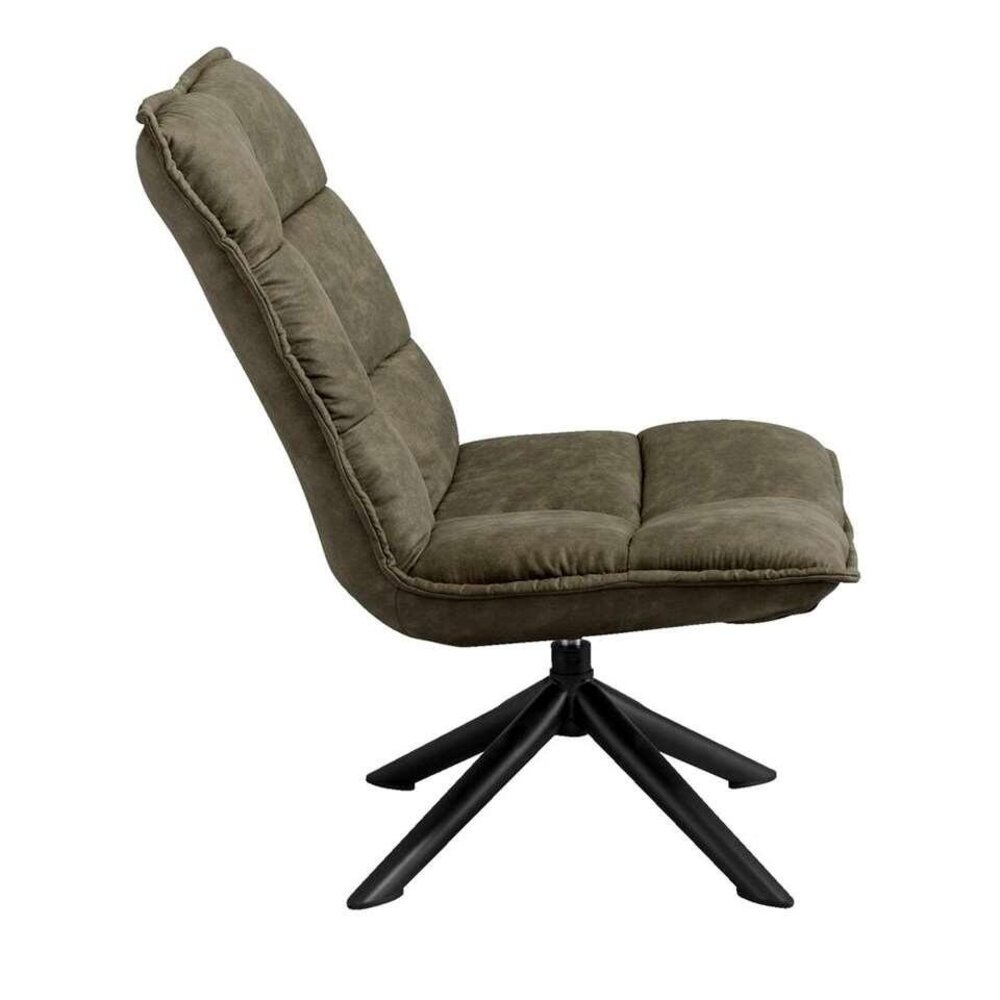 MIRA Fauteuil Lucas Microleder Army MIRA Fauteuil Lucas Microleder Army