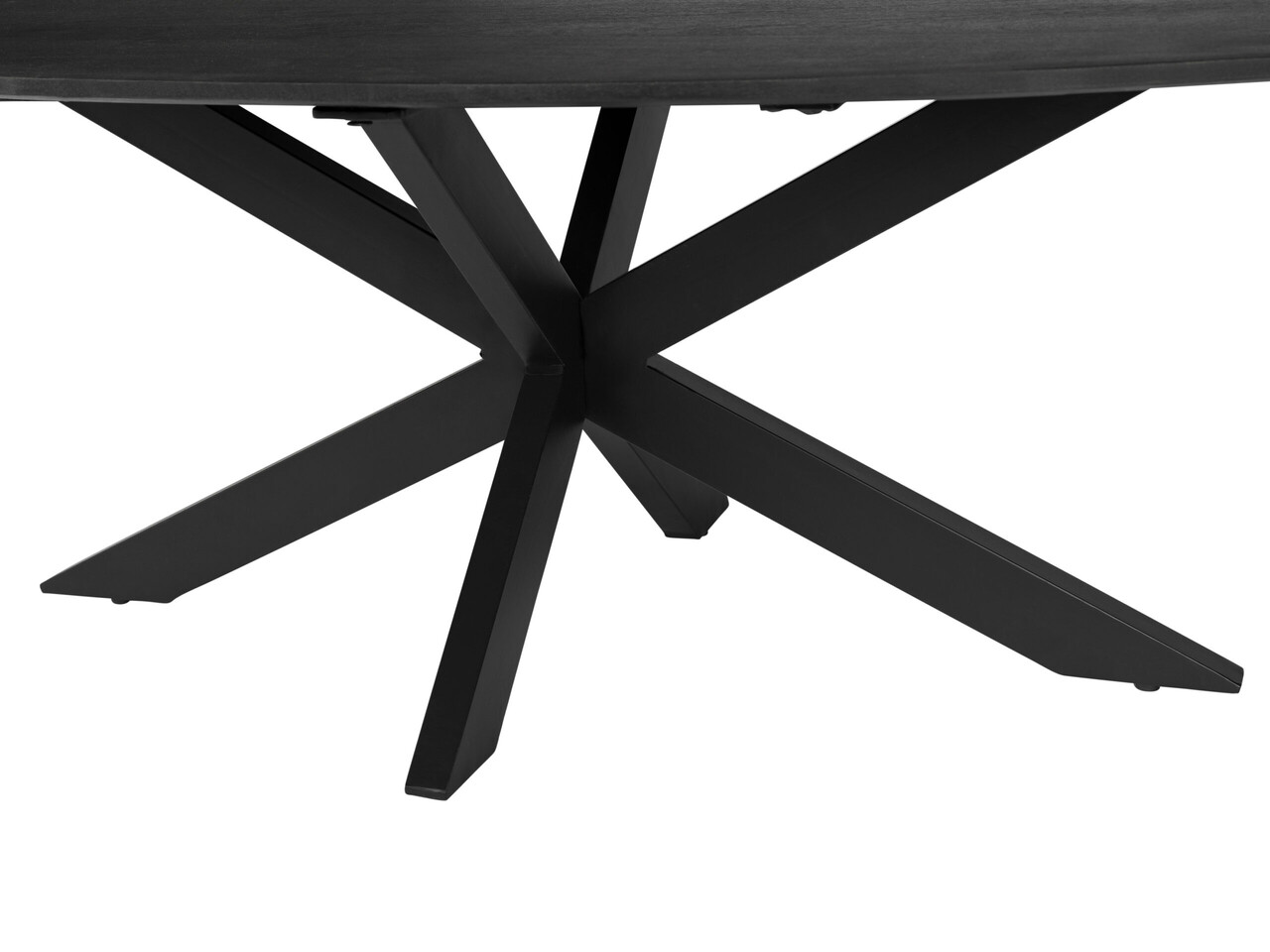 MIRA Salontafel - 40x60x120 - Mangohout - Zwart