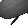 MIRA Salontafel - 40x60x120 - Mangohout - Zwart