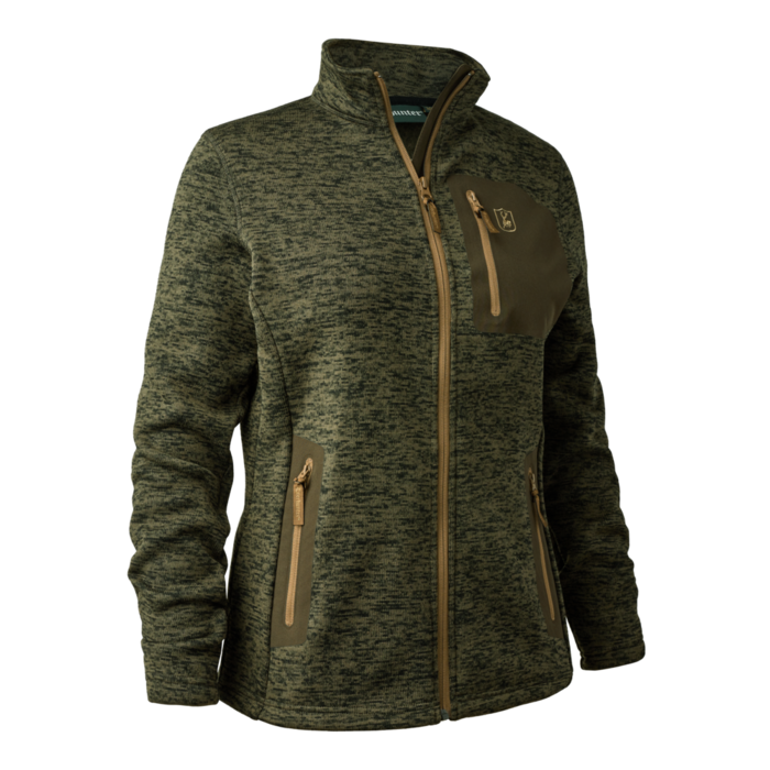 Deerhunter Deerhunter Lady Sarek Knitted Vest Olive Night melange