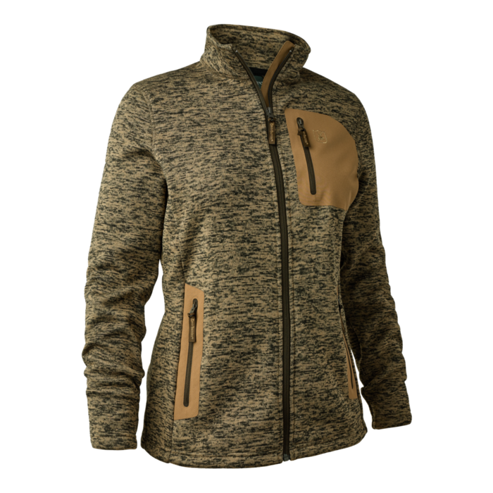 Deerhunter Deerhunter Lady Sarek Knitted Vest Olive Night melange