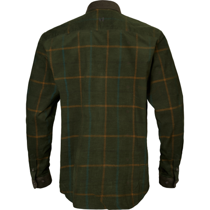 Härkila Härkila Kaldfjord corduroy check shirt Willow green check