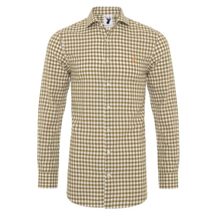 Koedoe&Co Koedoe&Co Shirt Shooting Fit Olive Checkered