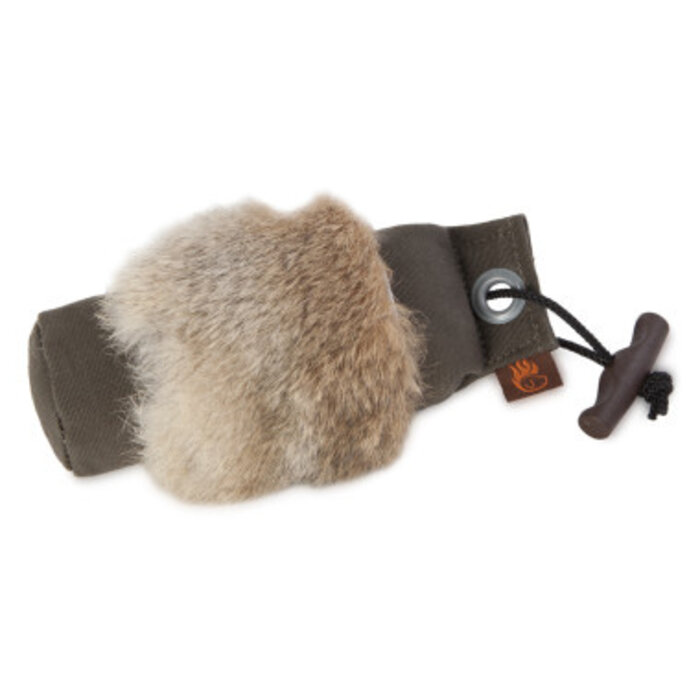 Firedog Firedog Canvas dummy met vacht groen 250 gram