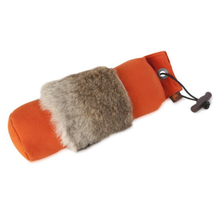 Firedog Firedog Canvas dummy met vacht 500 gram oranje