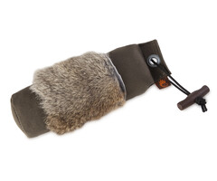Firedog Firedog Canvas dummy met vacht 500 gram groen-khaki