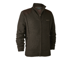 Deerhunter Deerhunter Carlisle Knit Cardigan with stormliner Dark Elm