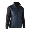 Deerhunter Deerhunter Lady Caroline Padded Jas with knit Dark Blue
