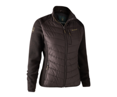 Deerhunter Deerhunter Lady Caroline Padded Jas with knit Dark Prune