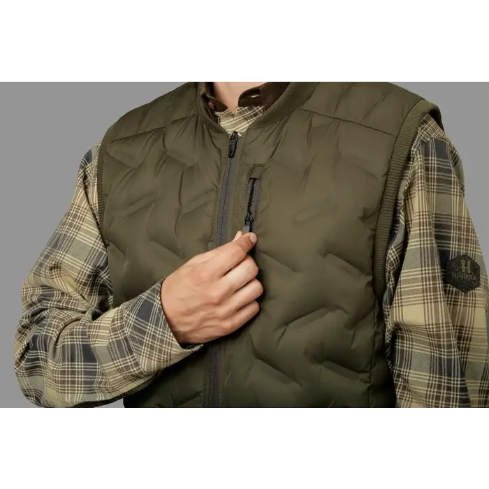 Härkila Härkila Driven Hunt Insulated bodywarmer Willow green