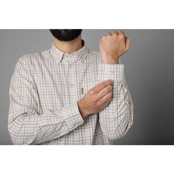 Härkila Härkila Retrieve shirt Bloodstone w/White