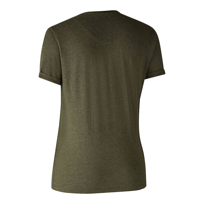 Deerhunter Deerhunter Ladies Basic 2-pack T-shirt Adventure Green/Brown