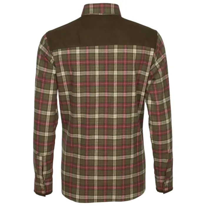 Pinewood Pinewood Prestwick Exclusive SHIRT W H. Olive/Plum