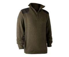 Deerhunter Deerhunter Sheffield Trui with zip neck Cypress